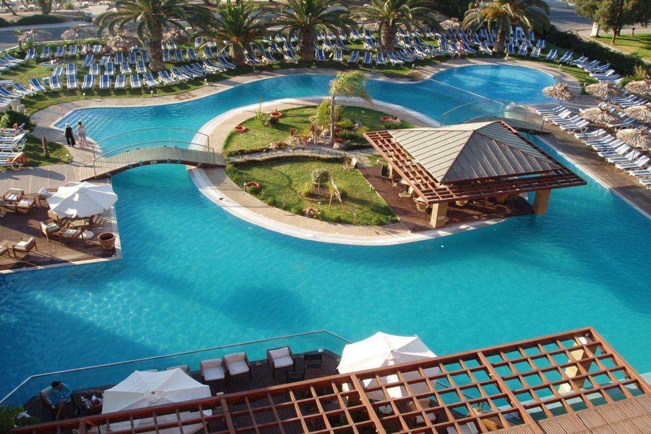 Oceanis Beach Hotel Ixiá Kültér fotó
