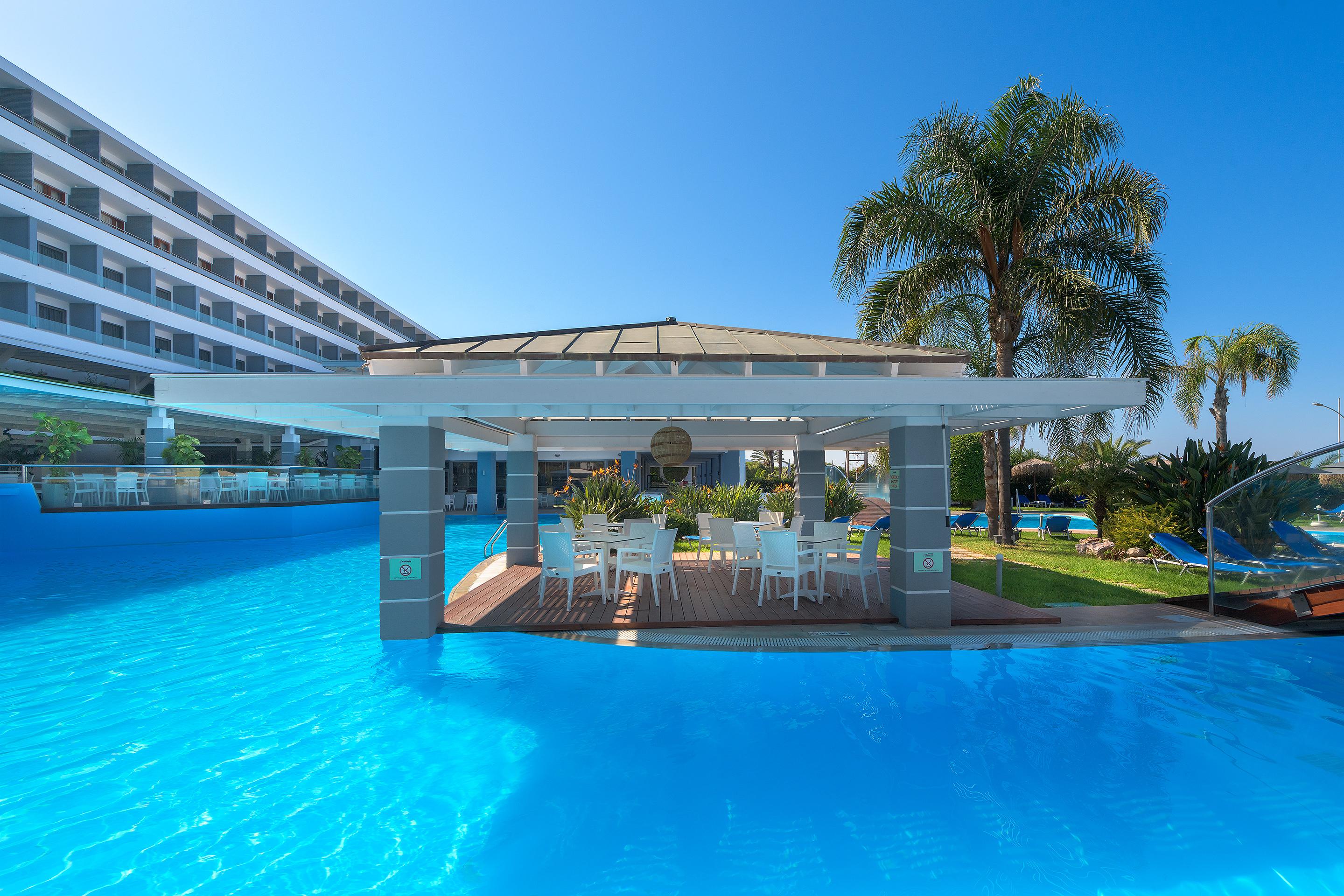 Oceanis Beach Hotel Ixiá Kültér fotó