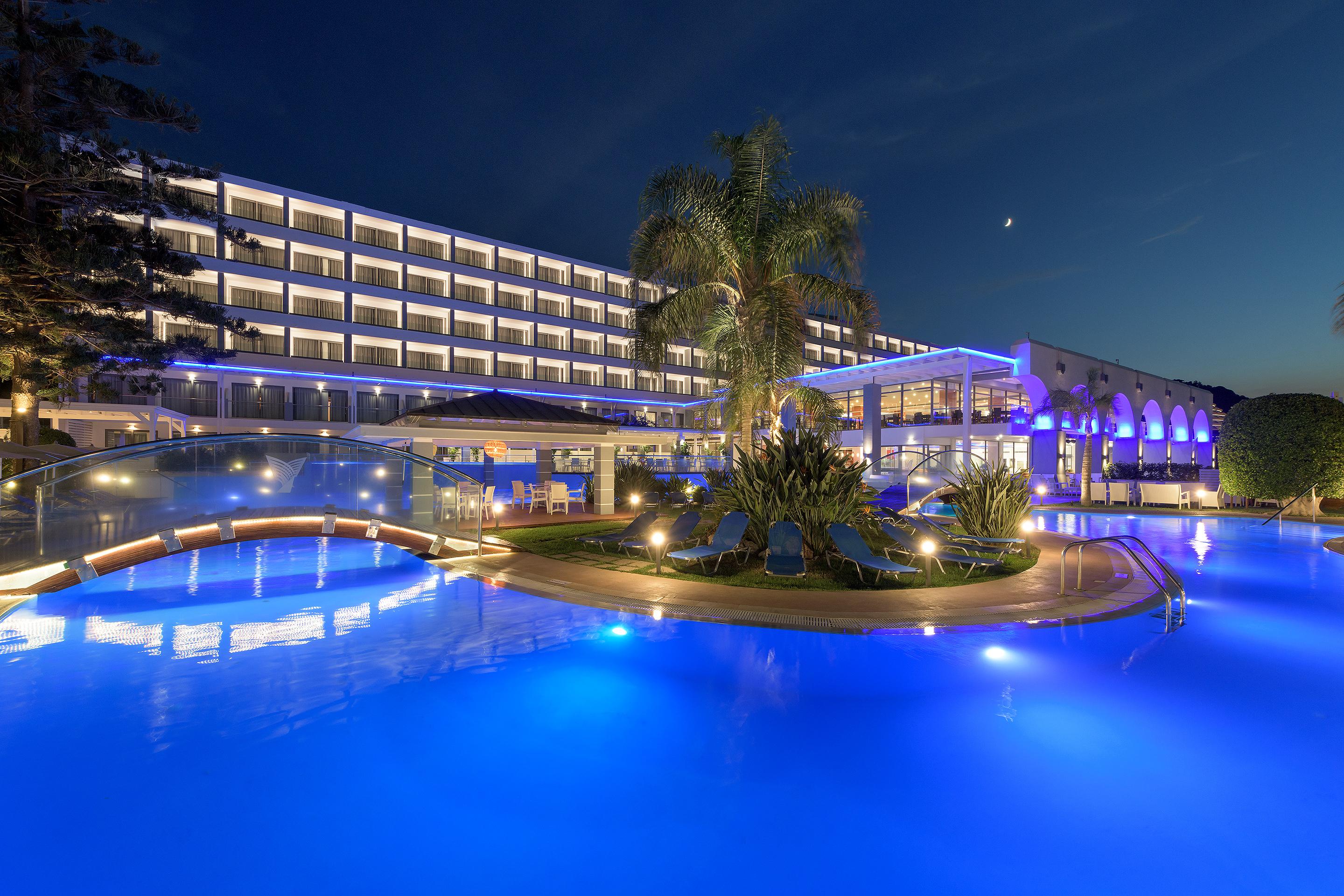 Oceanis Beach Hotel Ixiá Kültér fotó