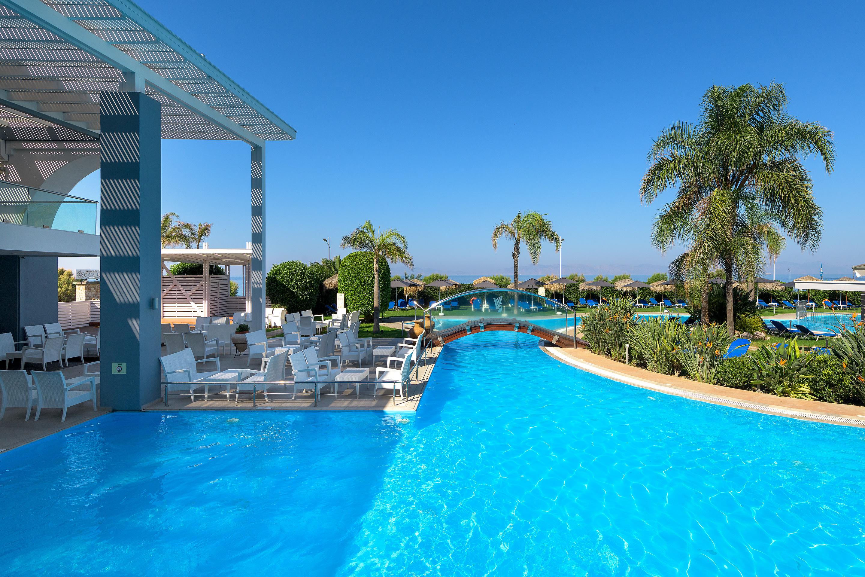 Oceanis Beach Hotel Ixiá Kültér fotó