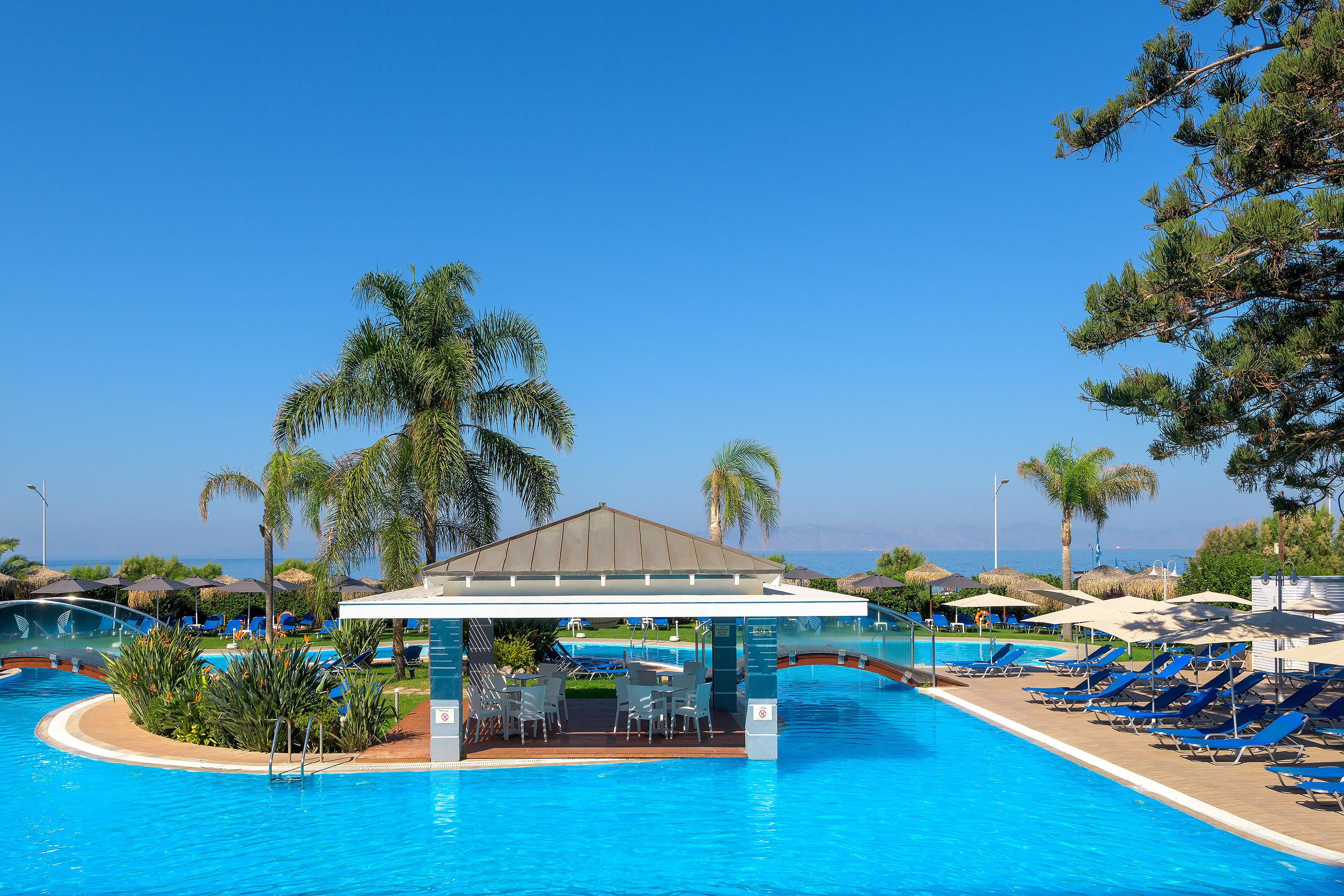 Oceanis Beach Hotel Ixiá Kültér fotó