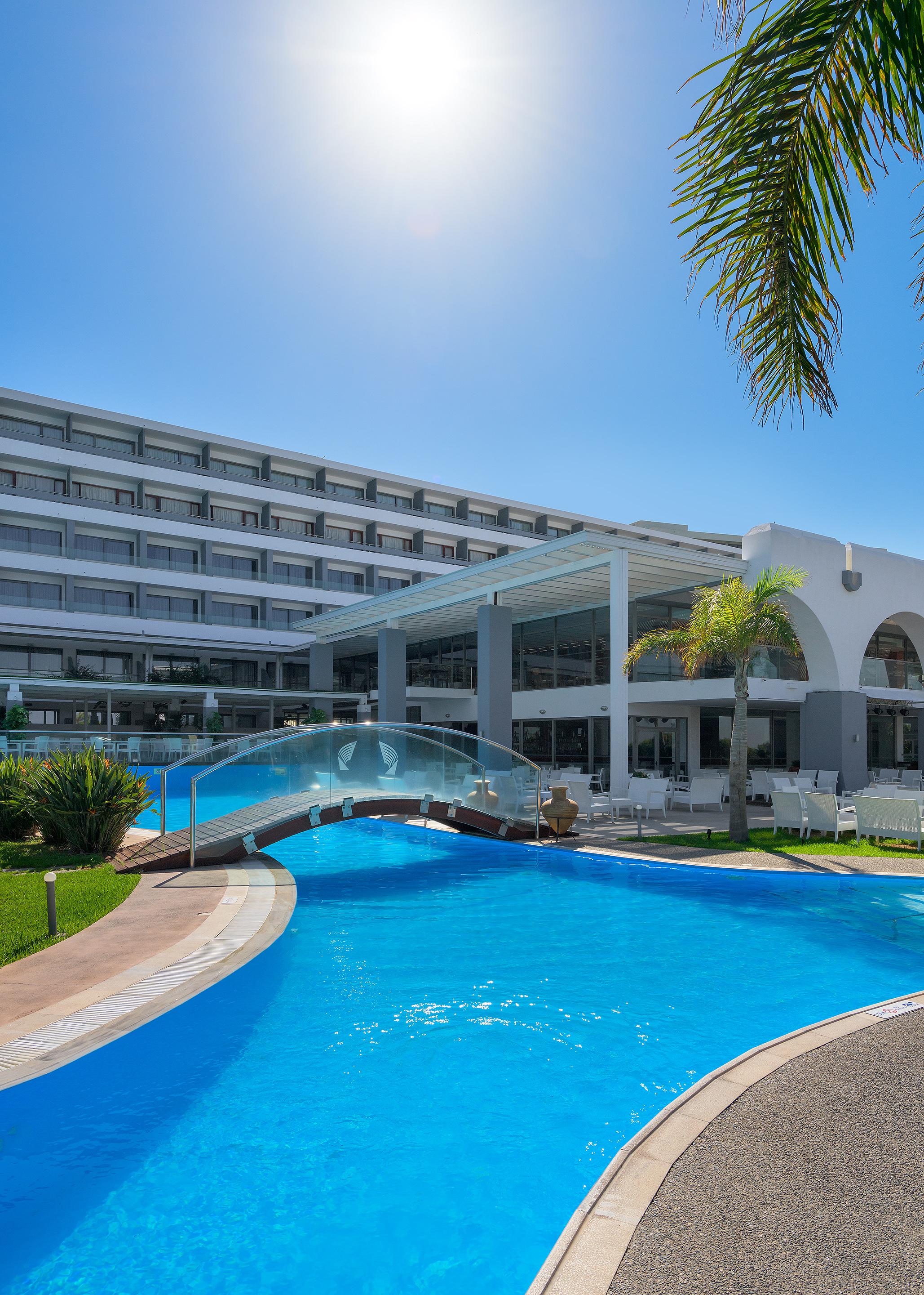 Oceanis Beach Hotel Ixiá Kültér fotó