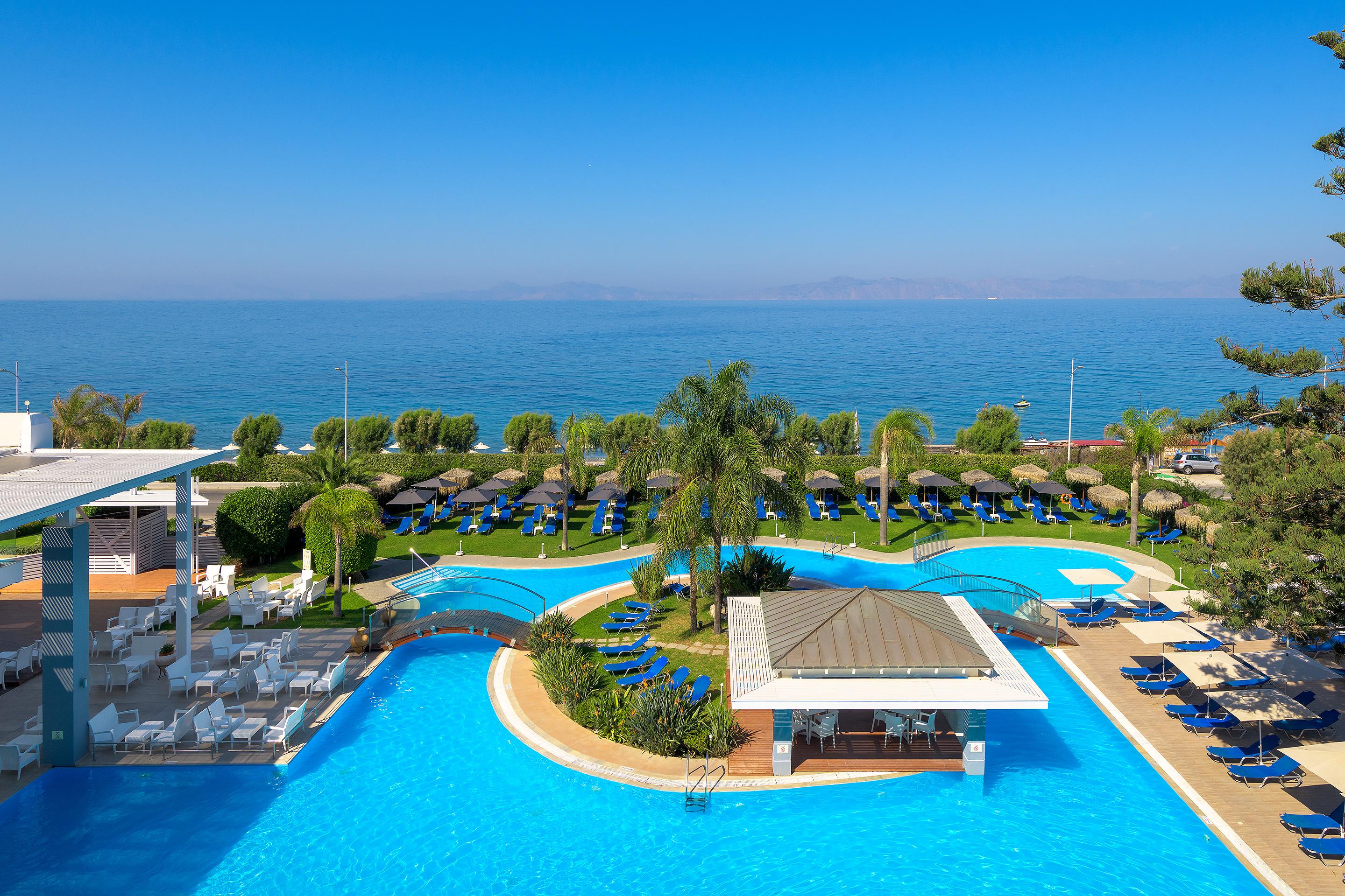 Oceanis Beach Hotel Ixiá Kültér fotó