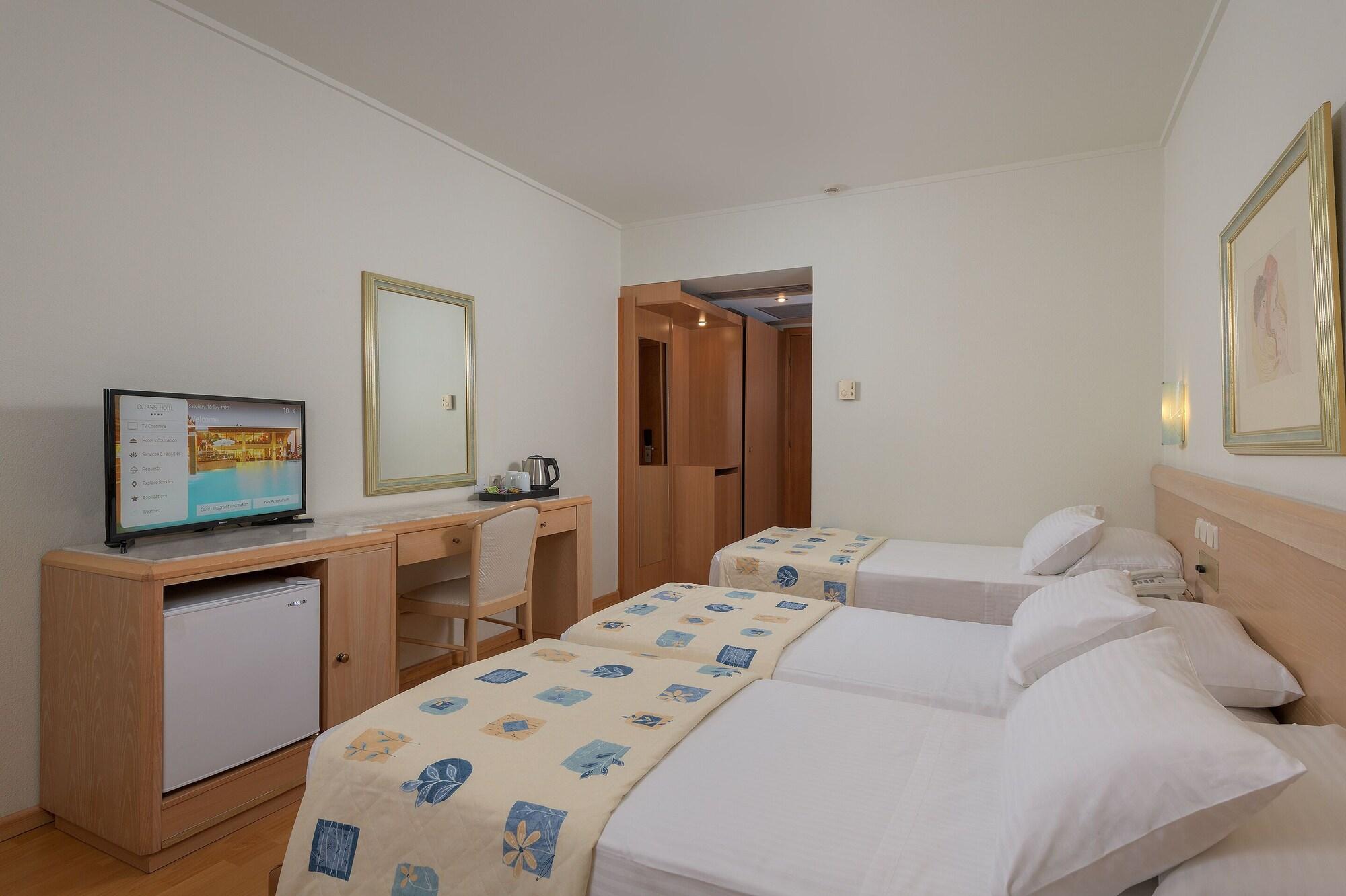 Oceanis Beach Hotel Ixiá Kültér fotó