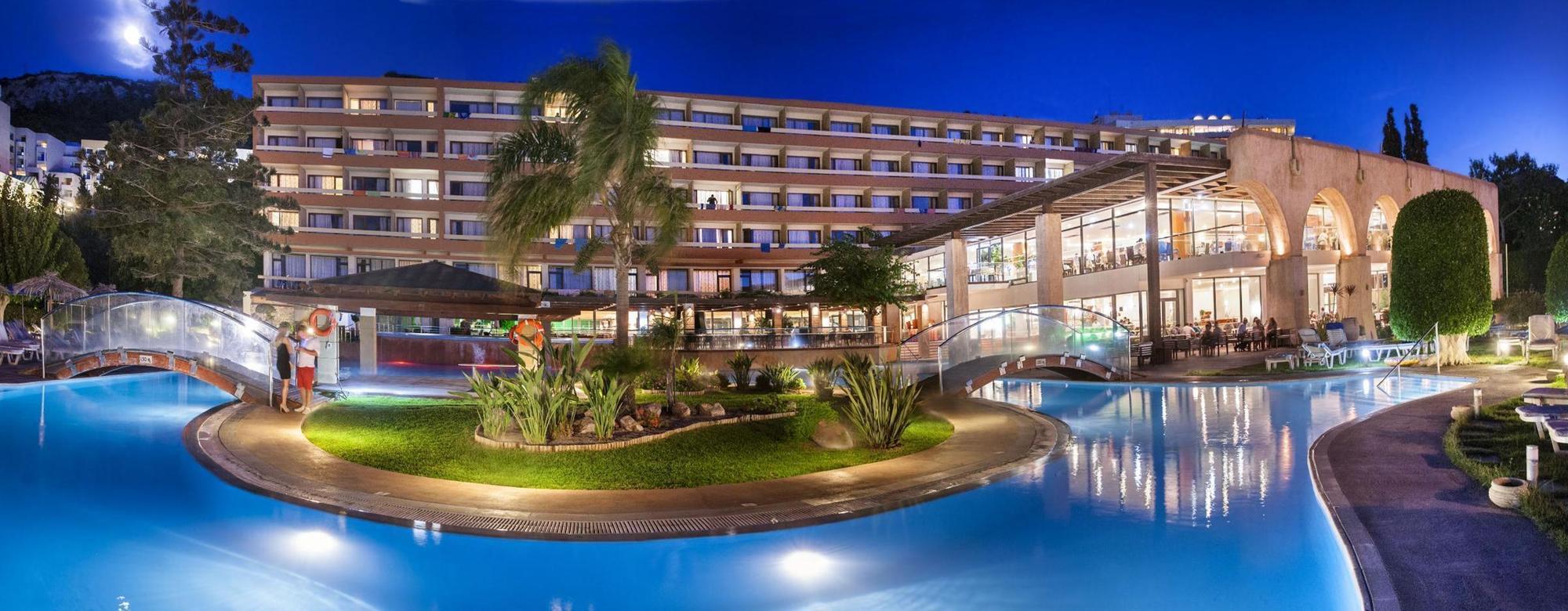 Oceanis Beach Hotel Ixiá Kültér fotó