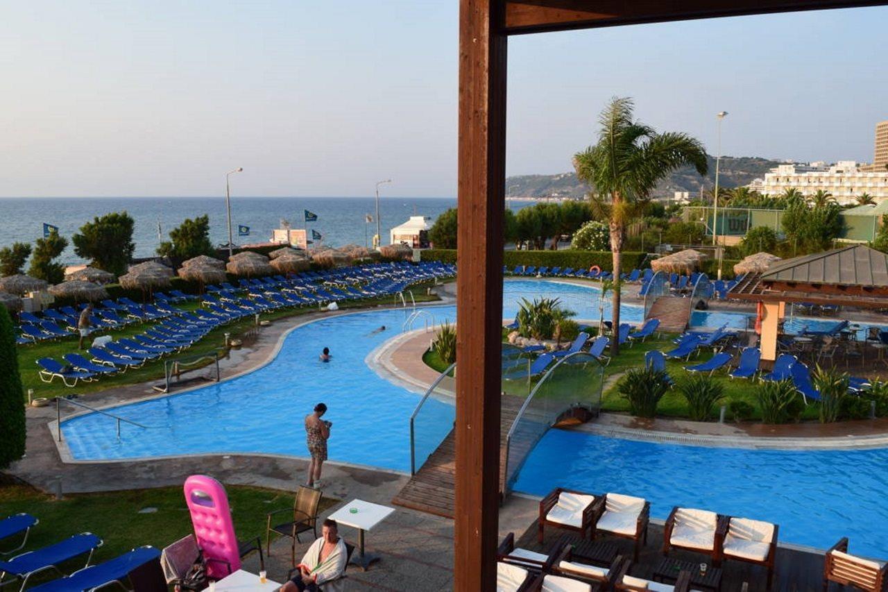 Oceanis Beach Hotel Ixiá Kültér fotó